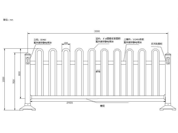 京式焊接道路護欄圖片8